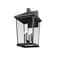 Z-Lite Beacon 4 Light Outdoor Wall Sconce, Black & Clear Beveled 568XXL-BK - alternate 2